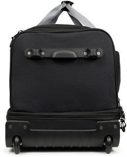 Велика сумка на колесах TravelZ Wheelbag Doubleloader на 96 літрів із поліестеру Чорна