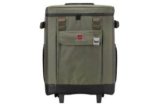 Велика термосумка на колесах 2E Picnic на 50 л Оливковий