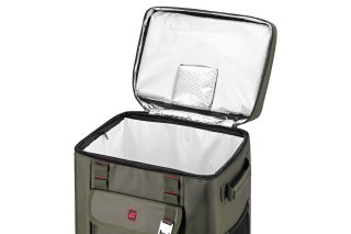 Велика термосумка на колесах 2E Picnic на 50 л Оливковий