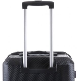 Большой 4-х колесный чемодан 75/85 л Travelite Skywalk Black