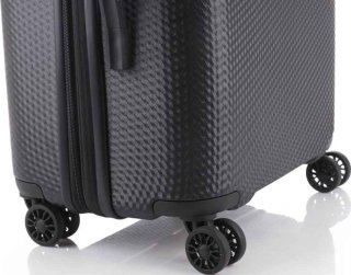 Большой 4-х колесный чемодан 75/85 л Travelite Skywalk Black