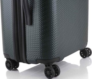 Большой 4-х колесный чемодан 75/85 л Travelite Skywalk Green