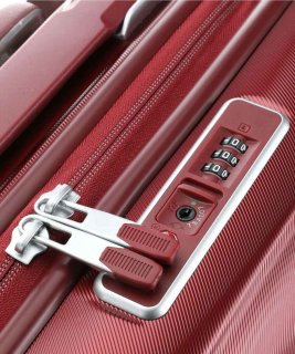Большой 4-х колесный чемодан 78 л Travelite Elbe Red