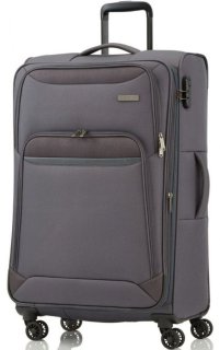Большой 4-х колесный чемодан 84/97 л Travelite Kendo Grey