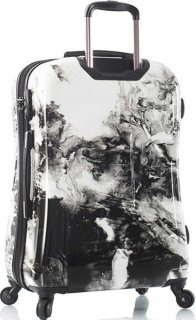 Большой 4-х колесный чемодан Heys Marble Swirl (L) Stone Print