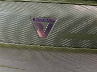 Велика валіза 80 л Roncato Box 2.0, мілітарі/помаранчевий