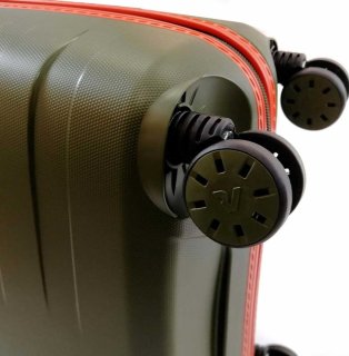 Велика валіза 80 л Roncato Box 2.0, мілітарі/помаранчевий
