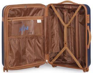 Большой чемодан 83/104 л Rock Valiant Charcoal Hardshell Expandable (M)
