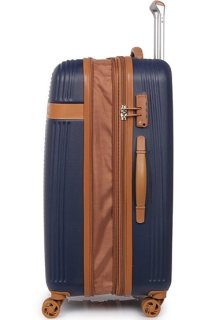 Большой чемодан 83/104 л Rock Valiant Charcoal Hardshell Expandable (M)