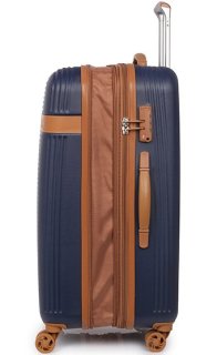 Большой чемодан 83/104 л Rock Valiant Cream Hardshell Expandable (M)
