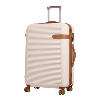 Большой чемодан 83/104 л Rock Valiant Cream Hardshell Expandable (M)
