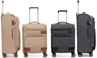 Большой чемодан 96/110 л Roncato UNO Soft Deluxe Champagne
