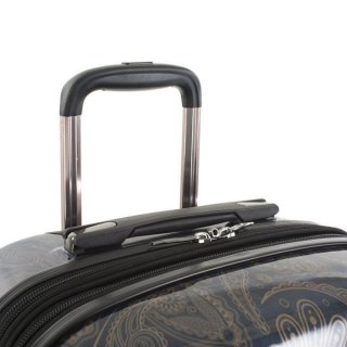 Большой чемодан 96 л на 4-х колесах Heys Indigo Paisley (L) темно-синий