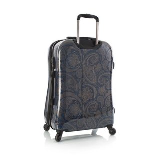 Большой чемодан 96 л на 4-х колесах Heys Indigo Paisley (L) темно-синий