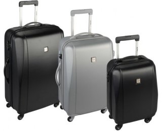 Большой чемодан 99 л Skyflite Elan Silver