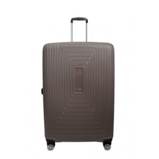 Большой чемодан Airtex 241 из полипропилена на 110/127 л весом 4,7 кг Кориченевый