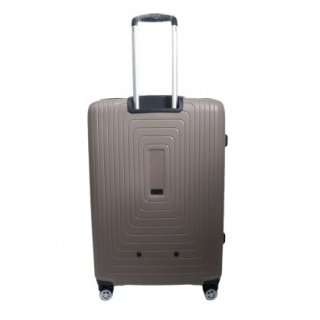 Большой чемодан Airtex 241 из полипропилена на 110/127 л весом 4,7 кг Кориченевый