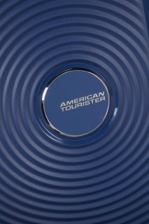 Велика валіза American Tourister Soundbox – 97 / 110 л, 4,2 кг Синя