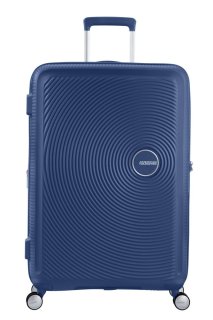 Велика валіза American Tourister Soundbox – 97 / 110 л, 4,2 кг Синя