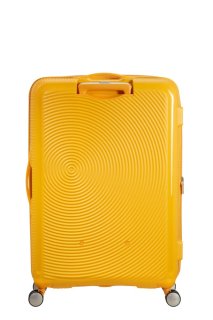 Велика валіза American Tourister Soundbox – 97 / 110 л, 4,2 кг Жовта