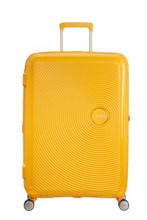 Велика валіза American Tourister Soundbox – 97 / 110 л, 4,2 кг Жовта