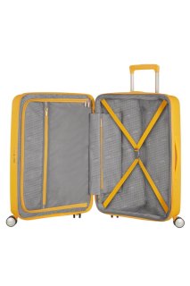 Велика валіза American Tourister Soundbox – 97 / 110 л, 4,2 кг Жовта