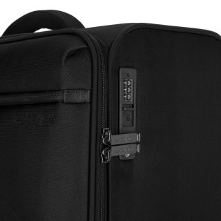 Велика валіза Bagland Stella 77 л вагою 3,7 кг Чорний