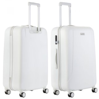 Велика валіза CarryOn Skyhopper на 85 л вагою 4,3 кг Біла