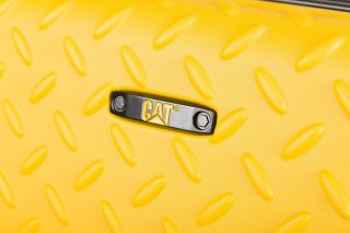 Велика валіза CAT Industrial Plate на 100/110 л Жовта