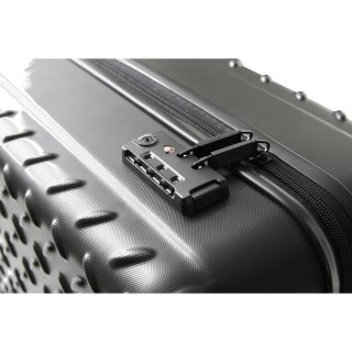 Велика валіза CAT Industrial Plate на 100/110 вагою 5 кг Чорна