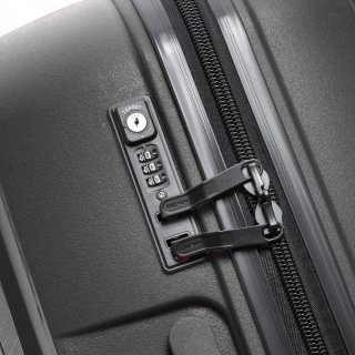 Большой чемодан Delsey Belmont Plus на 123 литра из полипропилена Черный