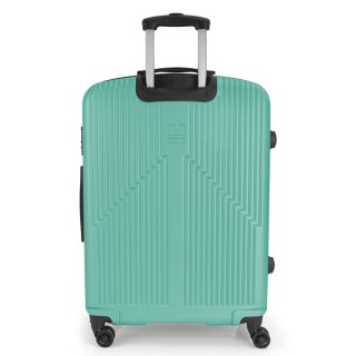 Большой чемодан Gabol Alabama из пластика на 108/130 л Бирюзовый
