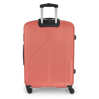 Большой чемодан Gabol Alabama из пластика на 108/130 л Коралловый