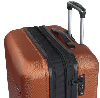Большой чемодан Gabol Escape 108/122 л весом 4,7 кг Оранжевый