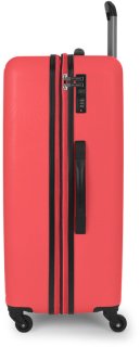 Большой чемодан Gabol Future 109/123 л весом 4,3 кг из пластика Красный