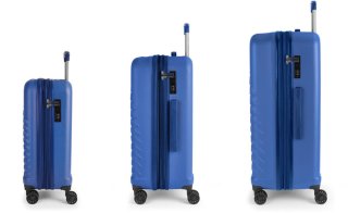 Большой чемодан Gabol Journey на 106/135 л весом 4,7 кг из пластика Синий