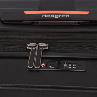 Большой чемодан Hedgren Comby — 101/113 л, 4,9 кг Черный