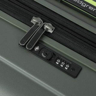 Большой чемодан Hedgren Comby — 101/113 л, 4,9 кг Оливковый