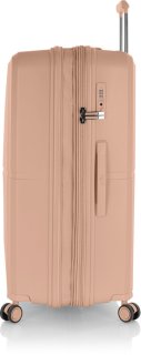 Большой чемодан Heys AirLite на 100/125 л весом 3,9 кг из Duraflex (поликарбонат) Бежевый