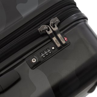 Большой чемодан Heys Camo на 106/132 л из поликарбоната Черный