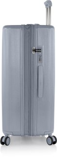 Большой чемодан Heys Earth Tones на 105/125 л весом 4,8 кг из поликарбоната Серый