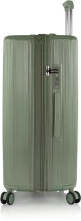 Большой чемодан Heys Earth Tones на 105/125 л весом 4,8 кг из поликарбоната Зеленый