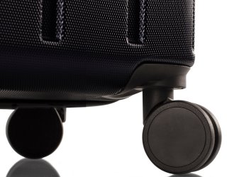 Большой чемодан Heys SpinLite на 101/127 л весом 4,9 кг из поликарбоната Черный