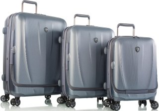Велика валіза Heys Vantage на 120/145 л з полікарбонату Блакитний