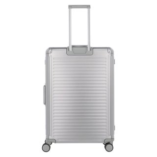 Большой чемодан из алюминия Travelite NEXT на 100 л Серебристый