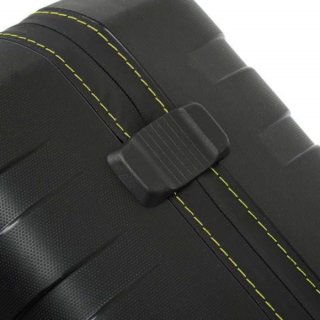 Велика валіза із гнучкого поліпропілену 80 л Roncato Box, чорний з жовтим