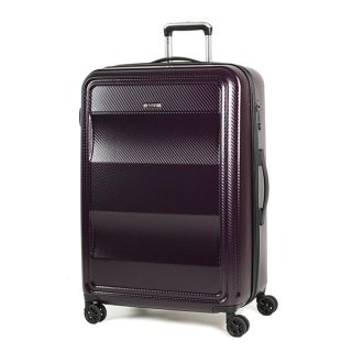 Большой чемодан из поликарбоната 4-х колесный 93.5 л Rock Amethyst (L) Purple