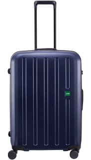 Большой чемодан из поликарбоната 77/85 л Lojel Lucid S2, темно-синий