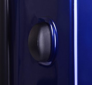 Большой чемодан из поликарбоната 77/85 л Lojel Lucid, темно-синий