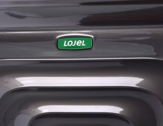 Велика валіза із полікарбонату 80 л Lojel Wave, сірий
